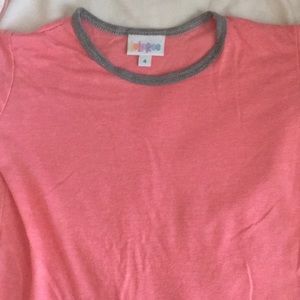 LulaRoe kids shirt size 4 Gracie